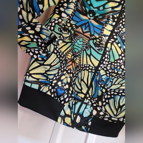 ADIDAS Farm RIO 2014 Butterfly Monarch Zip Track Jacket Chaqueta Firebird TT - Picture 8 of 16